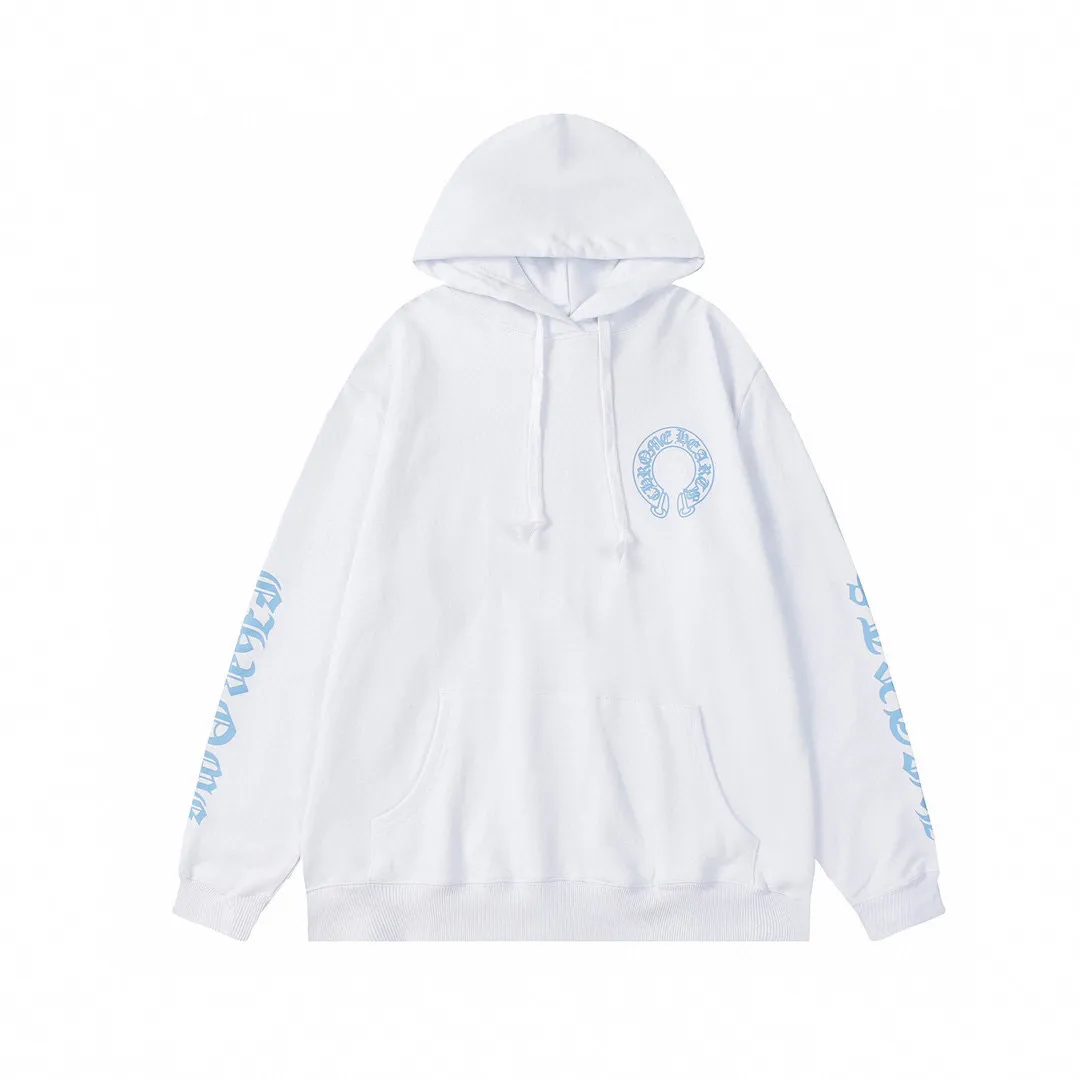 M15—P210 -Chrome Hearts/Chrome Hearts printed sweatshirt cardigan jacket -420 grams of high-density, high-quality wool, soft, delicate and skin-friendly, soft and silky to the touch, warm and skin-friendly -The hardware zipper accessories are all customized and full of details -Colour: black white -Size: S M L XL